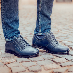 Men casual shoes 882 indigo lifestyle