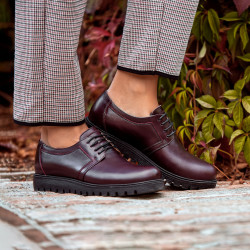 Women casual shoes 6007 bordo