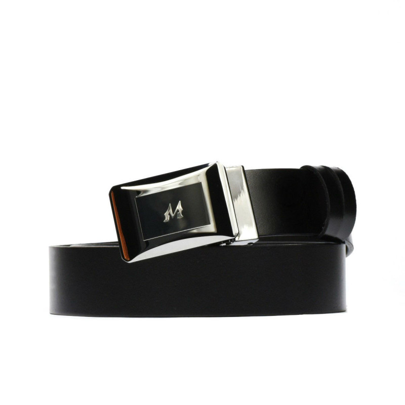 Men belt 42b black
