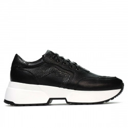 Women sport shoes 6019 black combined