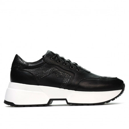 Women sport shoes 6019 black combined