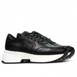 Women sport shoes 6019 black combined