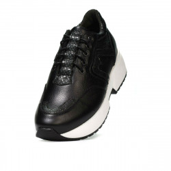 Women sport shoes 6019 black combined