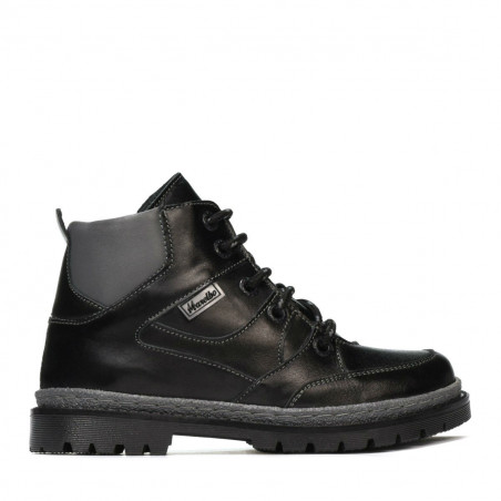 Children boots 3017 black+gray