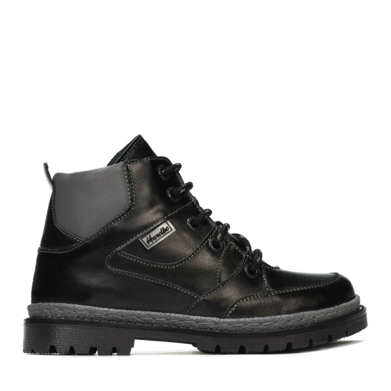 Children boots 3017 black+gray