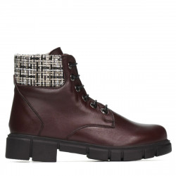 Women boots 3341 bordo