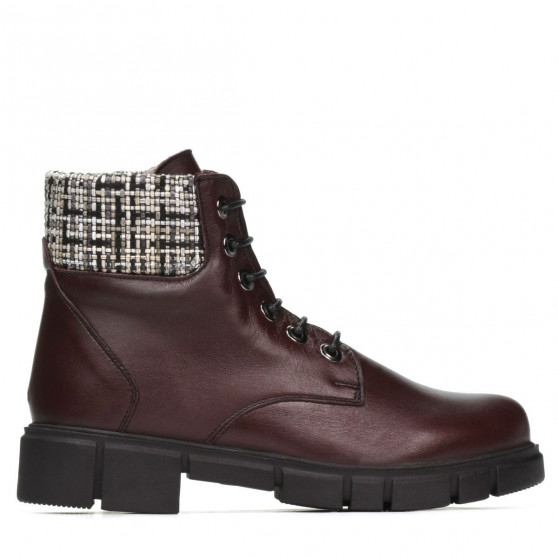 Women boots 3341 bordo