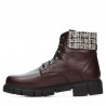 Women boots 3341 bordo