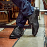 Men stylish, elegant shoes 904 black lifestyle