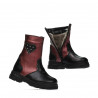 Small children boots 103c black+bordo