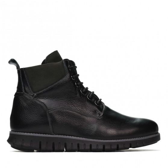Men boots 4108 black+gray