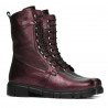Women boots 3337-1 bordo pearl