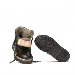 Children boots 3007 cafe