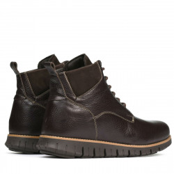 Men boots 4108 cafe+brown
