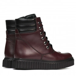 Women boots 3343 bordo combined