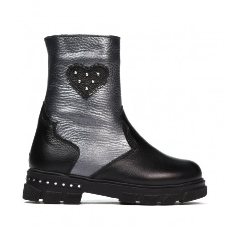 Small children boots 103c black+antracit