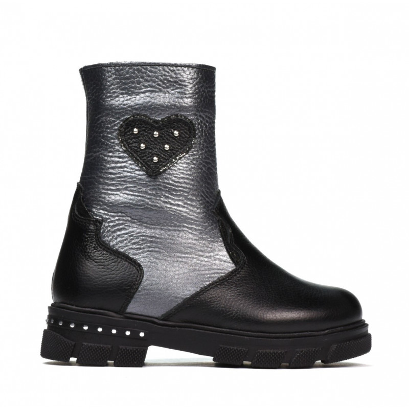 Small children boots 103c black+antracit