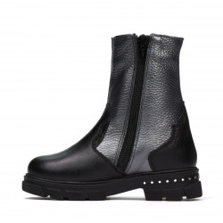 Small children boots 103c black+antracit