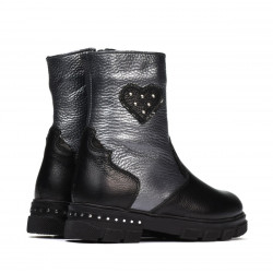 Small children boots 103c black+antracit