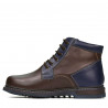 Men boots 497 cafe+indigo