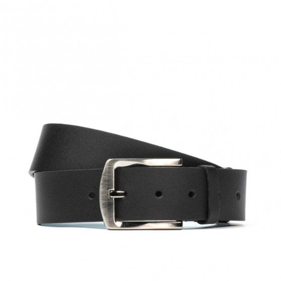 Men belt / women 01b black mat