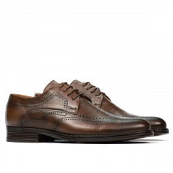 Men stylish, elegant shoes 907 a sand