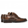 Men stylish, elegant shoes 907 a sand