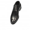 Men stylish, elegant shoes 907 black