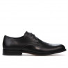 Men stylish, elegant shoes ( large size) 878m black
