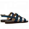 Women sandals 5069 blue electric