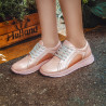 Pantofi sport/casual dama 6010 pudra pearl combined
