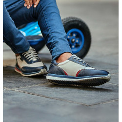 Teenagers stylish, elegant shoes 374 indigo combined lifestyle