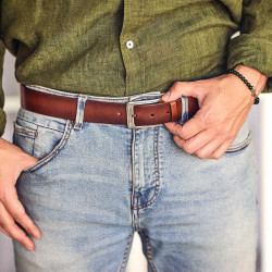Men belt 34b a brown lifestyle