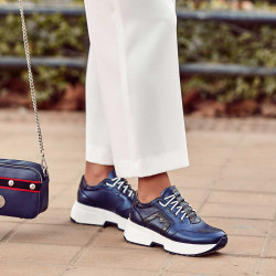 Women sport shoes 6019 indigo pearl combined
