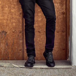 Men sport shoes 885 black+gray 