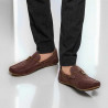 Men loafers, moccasins 863 g bordo