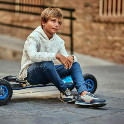 Teenagers stylish, elegant shoes 374 indigo combined