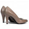 Women stylish, elegant shoes 1234 cappuccino
