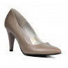 Women stylish, elegant shoes 1234 cappuccino