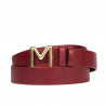 Women belt 13m biz red
