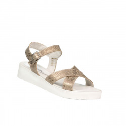 Women sandals 5049-1 piton sand