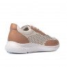 Women sport shoes 6024 pudra+white