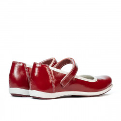Children shoes 151-1 patent bordo