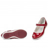 Children shoes 151-1 patent bordo