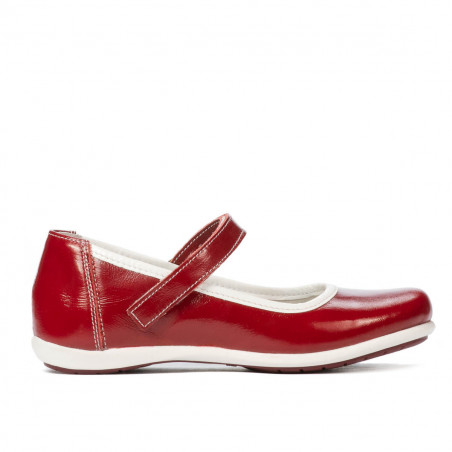 Children shoes 151-1 patent bordo