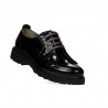 Women casual shoes 6025 patent black