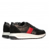 Women sport shoes 6030 black+red