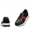 Women sport shoes 6030 black+red