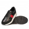 Women sport shoes 6030 black+red