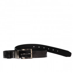Women belt 18m black+piton black